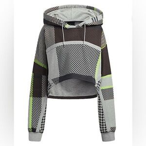 Adidas Ivy Park Halls of Ivy Cropped Hoodie